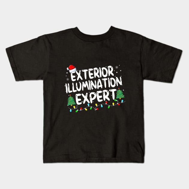 Exterior Illumination Expert Kids T-Shirt by Bourdia Mohemad